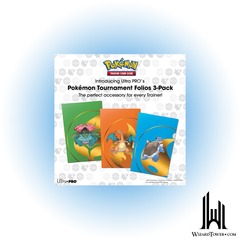 UP BINDER POKEMON FOLIO TOURNAMENT PACK 3CT